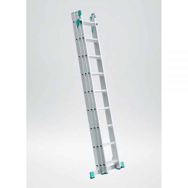 Trojdielny univerzálny rebrík s úpravou na schody ALVE Eurostyl PROFI